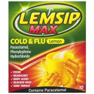LEMSIP MAX COLD & FLU SACHET